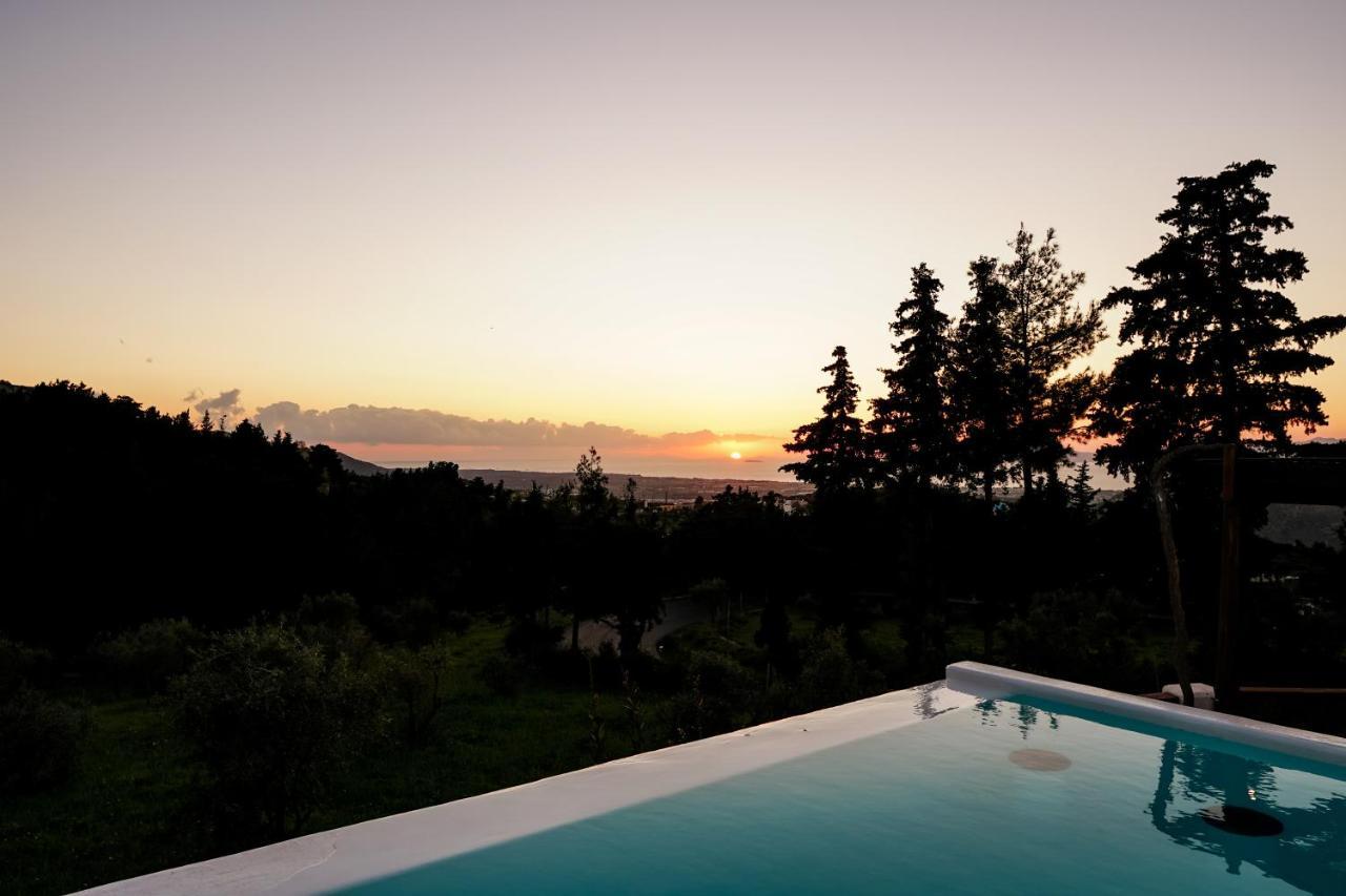 Tramonto Villa Lagoudi Zia Extérieur photo